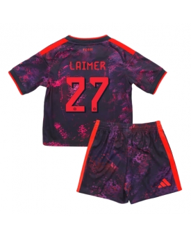 Bayern Munich Konrad Laimer #27 Maglia Gara Terza Repliche 2026-27 Bambino Maniche Corte
